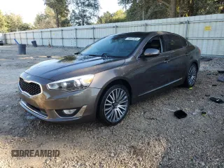 2014 Kia Cadenza Premium with VIN KNALN4D72E5127689, listed as a Copart auction lot 78322854 with 0 mi miles and Salvage Title. Bid and sale history available at carsss.com. Image 1.
