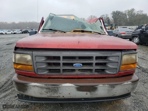 1996 Ford F-150 Special with VIN 1FTEF15N5TLC00194, listed as a Copart auction lot 79258964 with 0 mi miles and Salvage Title. Bid and sale history available at carsss.com. Image 5.