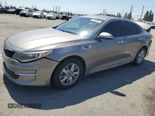 2018 Kia Optima LX with VIN 5XXGT4L3XJG197410, listed as a Copart auction lot 52569325 with 137,515 mi miles and Salvage Title. Bid and sale history available at DreamBid. Image 1.