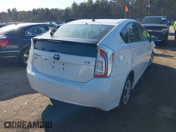 2013 Toyota Prius One with VIN JTDKN3DU2D5668108, listed as a IAAI auction lot 41773301 with 149,242 mi miles. Bid and sale history available at carsss.com. Image 4.