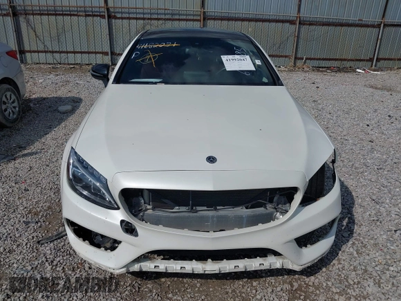 2018 Mercedes-Benz C 43 AMG with VIN WDDWJ6EB9JF679985, listed as a IAAI auction lot 41992047 with 57,619 mi miles and . Bid and sale history available at DreamBid. Image 12.