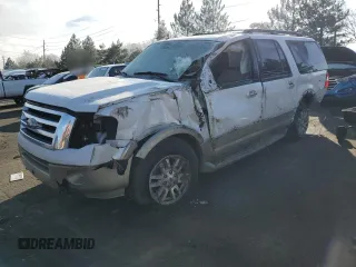 2010 Ford Expedition EL Eddie Bauer with VIN 1FMJK1J52AEB19313, listed as a Copart auction lot 41501585 with 112,183 mi miles and Salvage Title. Bid and sale history available at carsss.com. Image 1.