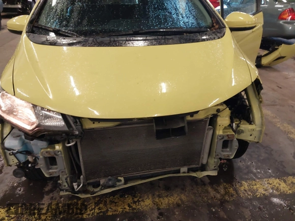 2017 Honda Fit LX with VIN JHMGK5H51HS019564, listed as a IAAI auction lot 41166197 with 58,438 mi miles. Bid and sale history available at carsss.com. Image 6.