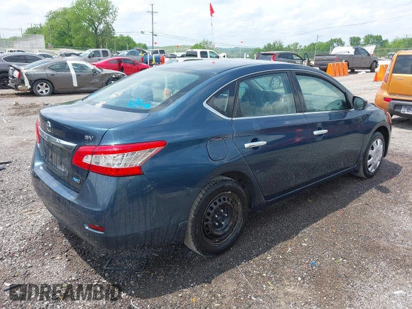2013 Nissan Sentra SV with VIN 1N4AB7AP2DN903154, listed as a IAAI auction lot 42151411 with 207,274 mi miles. Bid and sale history available at carsss.com. Image 4.