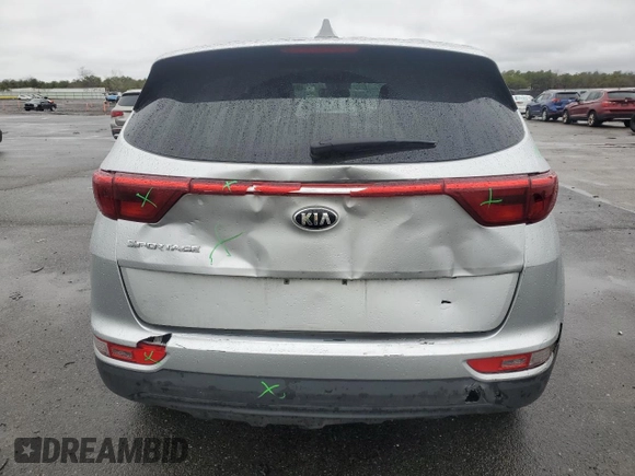 2017 Kia Sportage LX z VIN KNDPMCAC6H7273914, wystawiony jako Copart lot #51964805 z przebiegiem 92 566 mil mil oraz Szkoda całkowita • Salvage title. Historia ofert i sprzedaży dostępna na DreamBid. Obrazek 6.