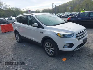 2017 Ford Escape Titanium with VIN 1FMCU9JD9HUB40135, listed as a IAAI auction lot 42054533 with 68,255 mi miles. Bid and sale history available at carsss.com. Image 1.