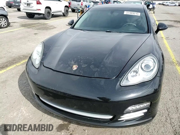 2011 Porsche Panamera with VIN WP0AA2A7XBL014899, listed as a Copart auction lot 51489215 with 112,585 mi miles and Salvage title. Bid and sale history available at DreamBid. Image 10.