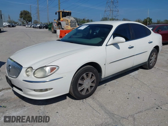 2008 Buick LaCrosse CX with VIN 2G4WC582881360293, listed as a IAAI auction lot 41591276 with 224,711 mi miles and . Bid and sale history available at DreamBid. Image 2.