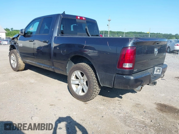 2014 Ram 1500 Sport with VIN 1C6RR7HT2ES413030, listed as a IAAI auction lot 42538822 with 182,423 mi miles and . Bid and sale history available at DreamBid. Image 3.