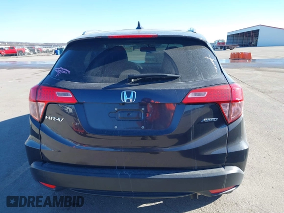 2016 Honda HR-V EX-L w/Navi with VIN 3CZRU6H76GM725247, listed as a IAAI auction lot 41322622 with 69,689 mi miles. Bid and sale history available at carsss.com. Image 16.