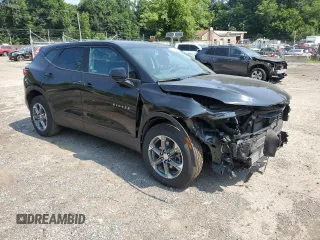 2023 Chevrolet Blazer LT с VIN 3GNKBHR47PS119889, выставлен на аукционе Copart как лот 65707325 с пробегом 42 254 миль миль и На запчасти • Non repairable. История ставок и продаж доступна на DreamBid. Изображение 4.