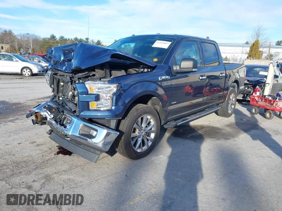 2017 Ford F-150 XL with VIN 1FTEW1EG4HFC74410, listed as a IAAI auction lot 41209807 with 52,238 mi miles. Bid and sale history available at carsss.com. Image 17.