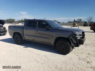 2023 Nissan Frontier SV with VIN 1N6ED1EJ9PN603959, listed as a Copart auction lot 46733785 with 15,265 mi miles and Salvage Title. Bid and sale history available at carsss.com. Image 4.