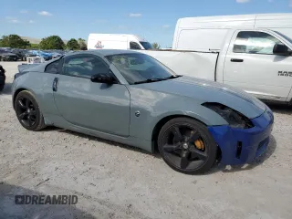 2005 Nissan 350Z Touring with VIN JN1AZ34E35M653359, listed as a Copart auction lot 52513125 with 143,940 mi miles and Salvage Title. Bid and sale history available at carsss.com. Image 4.