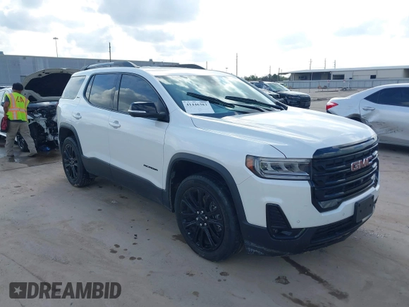 2023 GMC Acadia SLT with VIN 1GKKNMLS7PZ189299, listed as a IAAI auction lot 41446383 with Not Provided miles and . Bid and sale history available at carsss.com. Image 1.