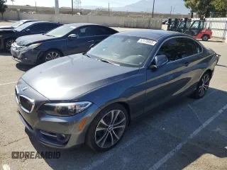 2016 BMW 2 Series 228i z VIN WBA1F9C59GV546076, wystawiony jako Copart lot #57178955 z przebiegiem 78 511 mil mil oraz Szkoda całkowita • Salvage title. Historia ofert i sprzedaży dostępna na DreamBid. Obrazek 1.