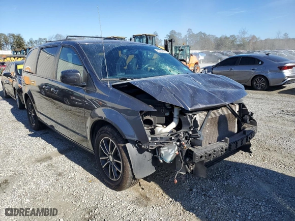 2018 Dodge Grand Caravan GT with VIN 2C4RDGEG7JR335869, listed as a Copart auction lot 80609064 with 81,013 mi miles and Salvage Title. Bid and sale history available at carsss.com. Image 4.