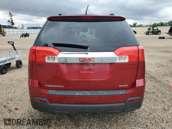 2013 GMC Terrain SLT with VIN 2GKFLVEK8D6420843, listed as a Copart auction lot 57419395 with 134,807 mi miles and Salvage title. Bid and sale history available at DreamBid. Image 6.
