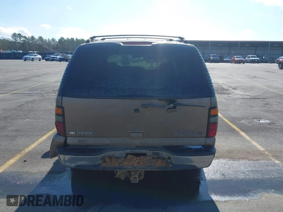 2004 Chevrolet Tahoe LT with VIN 1GNEC13Z24J170834, listed as a IAAI auction lot 41149637 with 362,679 mi miles and . Bid and sale history available at DreamBid. Image 16.