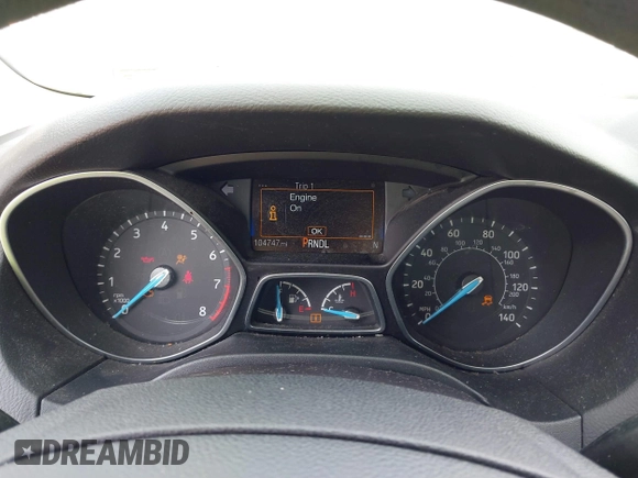 2017 Ford Focus SE with VIN 1FADP3F20HL237823, listed as a IAAI auction lot 39690628 with 104,747 mi miles and . Bid and sale history available at DreamBid. Image 7.