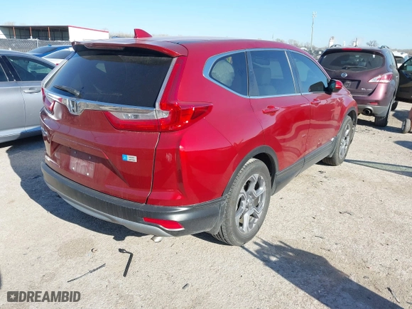 2018 Honda CR-V EX-L with VIN 2HKRW1H86JH521251, listed as a IAAI auction lot 41828701 with 118,706 mi miles. Bid and sale history available at carsss.com. Image 4.