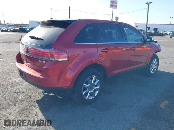 2007 Lincoln MKX with VIN 2LMDU68C57BJ22143, listed as a IAAI auction lot 41725486 with 112,149 mi miles. Bid and sale history available at carsss.com. Image 4.