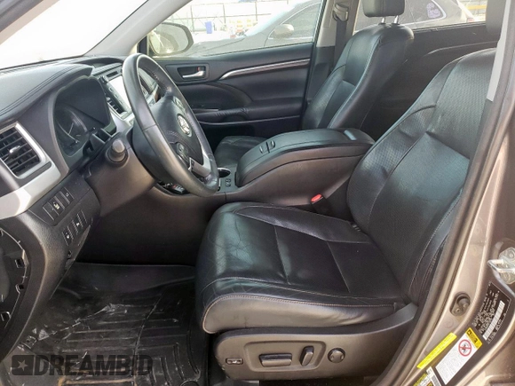 2015 Toyota Highlander Limited with VIN 5TDYKRFH4FS103135, listed as a Copart auction lot 63017515 with 172,663 mi miles and Clean title. Bid and sale history available at DreamBid. Image 7.