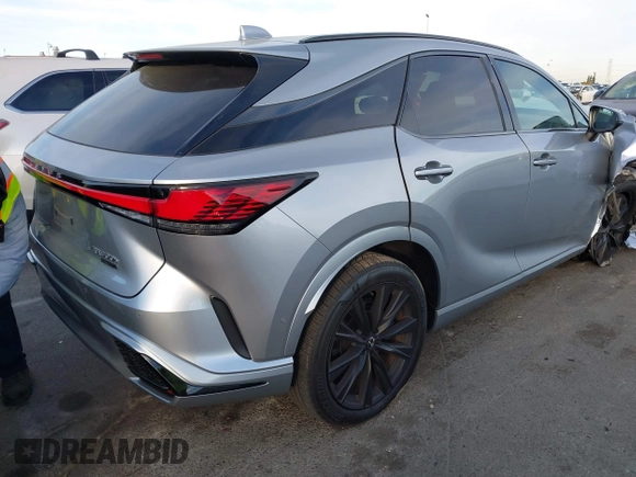 2023 Lexus RX with VIN 2T2BCMEA6PC007345, listed as a IAAI auction lot 41408508 with 23,060 mi miles. Bid and sale history available at carsss.com. Image 4.