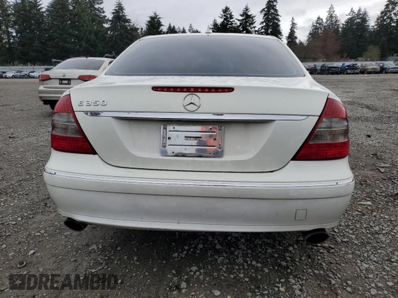 2008 Mercedes-Benz E-Class Luxury 3.5L with VIN WDBUF56X68B332959, listed as a Copart auction lot 51344265 with 0 mi miles and Salvage Title. Bid and sale history available at carsss.com. Image 6.