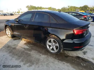 2017 Audi A3 Sedan Premium with VIN WAUAUGFF9H1027293, listed as a Copart auction lot 58139003 with 95,692 mi miles. Bid and sale history available at carsss.com. Image 2.