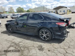 2019 Toyota Camry LE with VIN 4T1B11HK9KU840139, listed as a Copart auction lot 52015825 with 77,939 mi miles and Salvage Title. Bid and sale history available at carsss.com. Image 2.