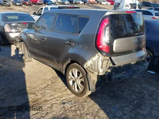 2016 Kia Soul + with VIN KNDJP3A51G7302491, listed as a IAAI auction lot 41794567 with 123,425 mi miles. Bid and sale history available at carsss.com. Image 3.