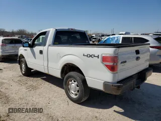 2013 Ford F-150 XL with VIN 1FTMF1EM0DKF06830, listed as a Copart auction lot 48296765 with 160,430 mi miles and Salvage title. Bid and sale history available at DreamBid. Image 2.