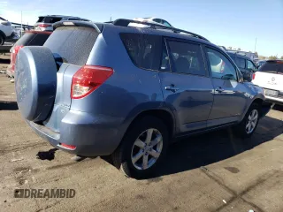 2008 Toyota RAV4 Ltd with VIN JTMBK31V786038820, listed as a Copart auction lot 81781534 with 156,080 mi miles and Salvage Title. Bid and sale history available at carsss.com. Image 3.