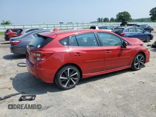 2020 Subaru Impreza Special Sports with VIN 4S3GTAM65L3731133, listed as a Copart auction lot 60515585 with 41,012 mi miles and Salvage title. Bid and sale history available at DreamBid. Image 3.
