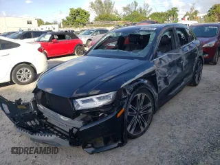 2018 Audi SQ5 Premium Plus with VIN WA1A4AFY9J2135490, listed as a Copart auction lot 69659252 with 0 mi miles. Bid and sale history available at carsss.com. Image 1.