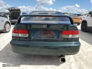1998 Honda Civic EX with VIN 1HGEJ8142WL026790, listed as a Copart auction lot 77093954 with 225,905 mi miles and Salvage Title. Bid and sale history available at carsss.com. Image 6.