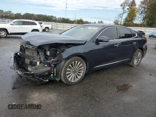 2017 Kia Cadenza Premium with VIN KNALC4J13H5091439, listed as a Copart auction lot 78693644 with 56,236 mi miles and Salvage Title. Bid and sale history available at carsss.com. Image 1.