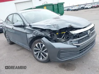 2022 Volkswagen Jetta with VIN 3VWNM7BU7NM028222, listed as a IAAI auction lot 41348223 with 50,623 mi miles and . Bid and sale history available at DreamBid. Image 1.