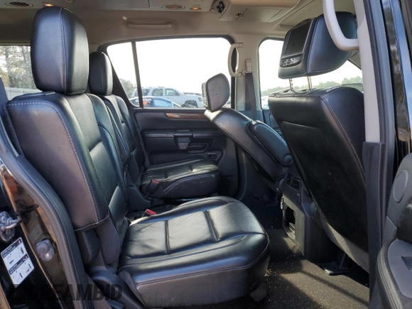 2014 Nissan Armada Platinum z VIN 5N1BA0NF8EN612889, wystawiony jako Copart lot #43404625 z przebiegiem 237 289 mil mil oraz Szkoda całkowita • Salvage title. Historia ofert i sprzedaży dostępna na DreamBid. Obrazek 11.