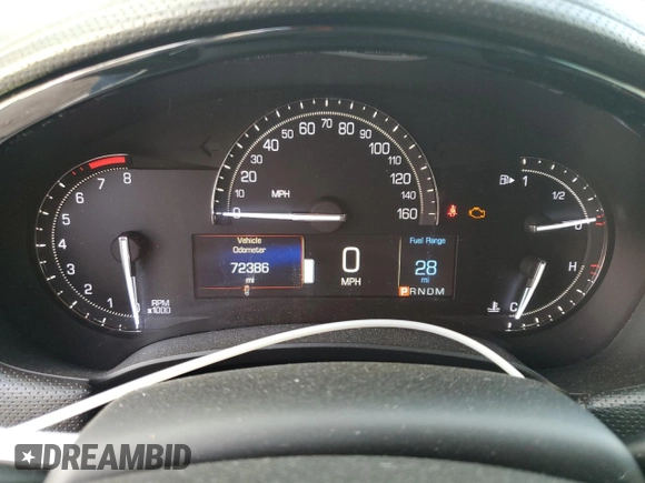 2017 Cadillac XTS Luxury with VIN 2G61M5S30H9106711, listed as a Copart auction lot 80760304 with 72,386 mi miles and Non repairable. Bid and sale history available at DreamBid. Image 9.