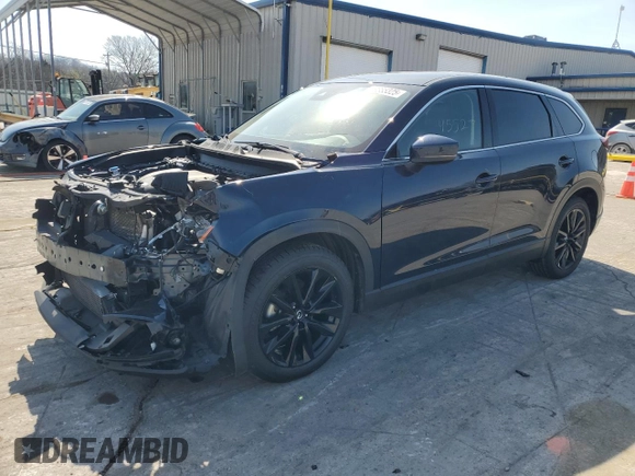 2023 Mazda CX-9 Touring Plus with VIN JM3TCBAY5P0645457, listed as a Copart auction lot 49385325 with 45,527 mi miles and Salvage title. Bid and sale history available at DreamBid. Image 1.