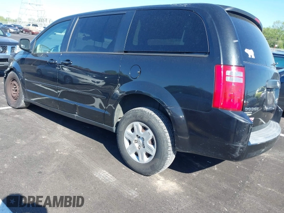 2009 Dodge Grand Caravan SE z VIN 2D8HN44EX9R623373, wystawiony jako IAAI lot #41967398 z przebiegiem 225 611 mil mil oraz . Historia ofert i sprzedaży dostępna na DreamBid. Obrazek 3.