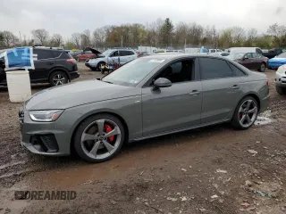 2023 Audi A4 S line Premium Plus with VIN WAUEAAF40PA012816, listed as a Copart auction lot 51128865 with 16,875 mi miles and Salvage Title. Bid and sale history available at DreamBid. Image 1.