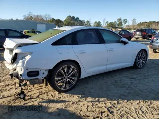 2020 Audi A6 Premium Plus with VIN WAUE8AF27LN090393, listed as a Copart auction lot 86551944 with 0 mi miles and Salvage Title. Bid and sale history available at carsss.com. Image 3.