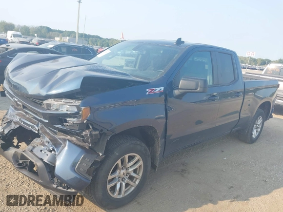2019 Chevrolet Silverado 1500 RST with VIN 1GCRYEED8KZ353738, listed as a IAAI auction lot 40343310 with 96,077 mi miles and . Bid and sale history available at DreamBid. Image 2.