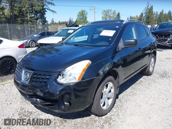 2009 Nissan Rogue S with VIN JN8AS58V69W432215, listed as a IAAI auction lot 42054977 with 181,850 mi miles. Bid and sale history available at carsss.com. Image 17.