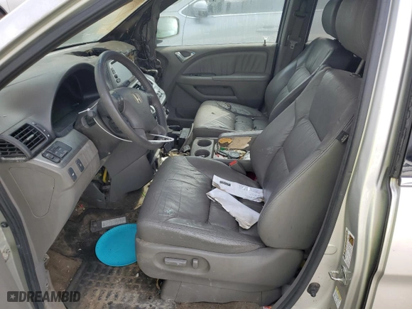 2009 Honda Odyssey EX-L with VIN 5FNRL38709B009684, listed as a Copart auction lot 47285275 with 0 mi miles and Salvage Title. Bid and sale history available at carsss.com. Image 7.
