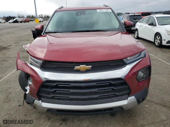 2021 Chevrolet TrailBlazer LT with VIN KL79MPSL1MB090391, listed as a Copart auction lot 50311425 with 89,139 mi miles and Salvage Title. Bid and sale history available at carsss.com. Image 5.