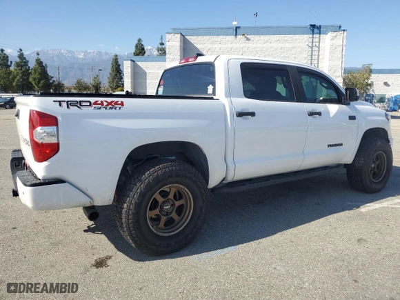2020 Toyota Tundra 4WD SR5 with VIN 5TFDY5F17LX934336, listed as a Copart auction lot 49518205 with 75,862 mi miles and Salvage Title. Bid and sale history available at carsss.com. Image 3.